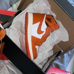 TD Air Jordan 1 “starfish”